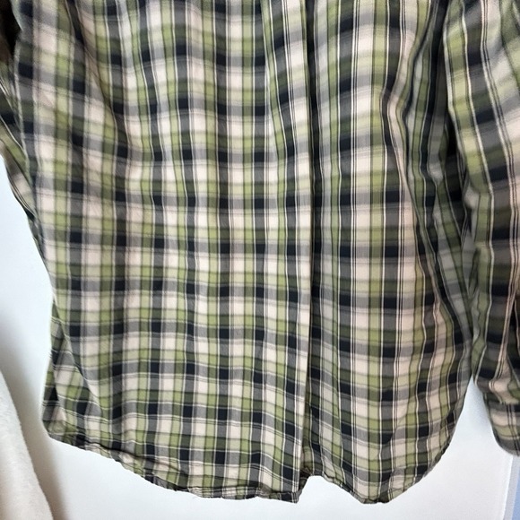 Carhartt Shirt Black Green Plaid Rugged Western Flannel Men's Large Tall NWT - Picture 10 of 14